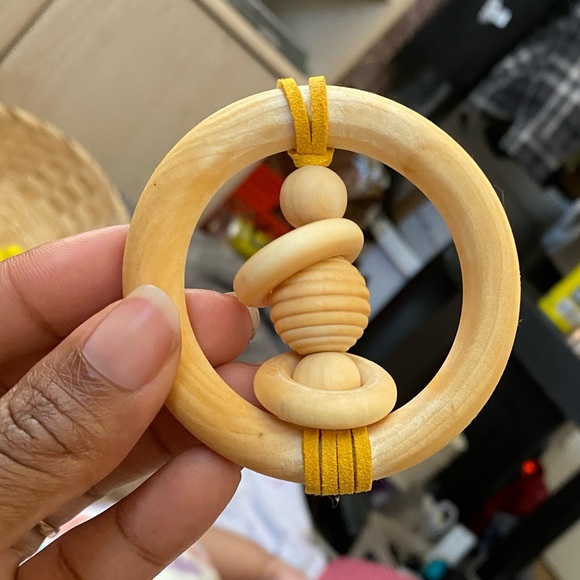 Handmade Baby Teether Rattles - Picture 4 of 5